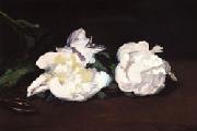 Edouard Manet Branch of White Peonies and Shears oil on canvas
